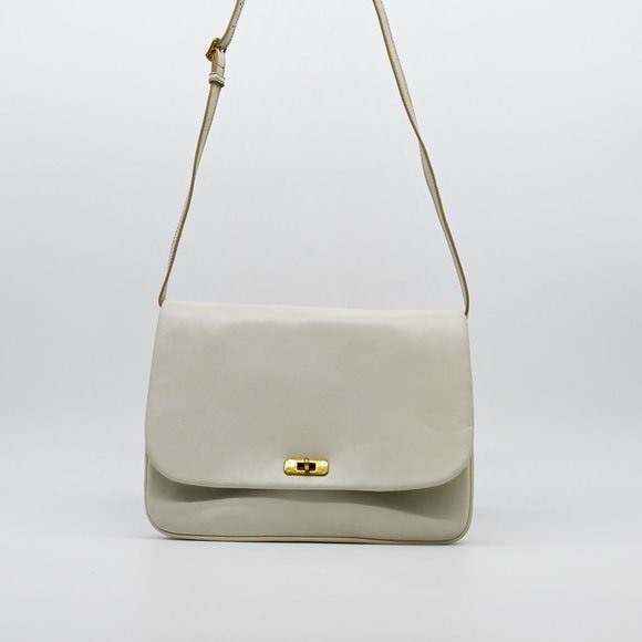J. Crew Handbags - J. CREW Sophie Crossbody Bag White Leather